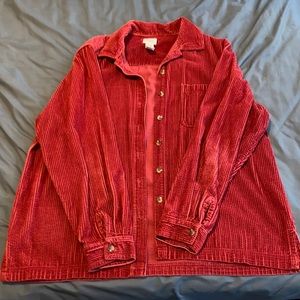 Womens LL Bean Velvet Flannel